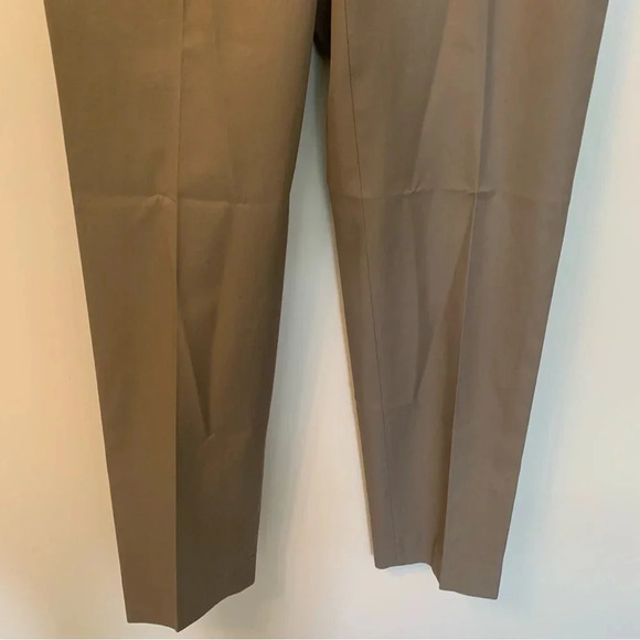 Zanella x  Loro Piana Tan Trousers Straight Leg Career 36 - Picture 5 of 8